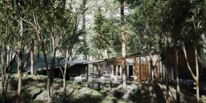 Tour du proprio : une maison japonaise suspendue dans la forêt !