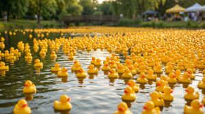 Charity Ducks 2026 : 23.196 canards et un record du monde à battre à Wégimont