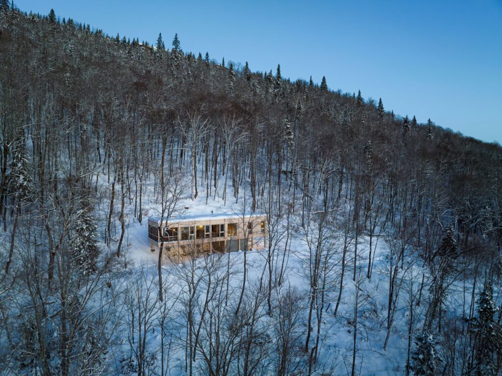 canadian wooden house