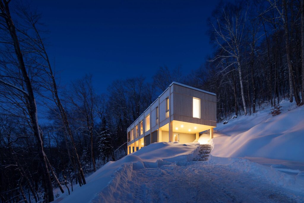 canadian wooden house