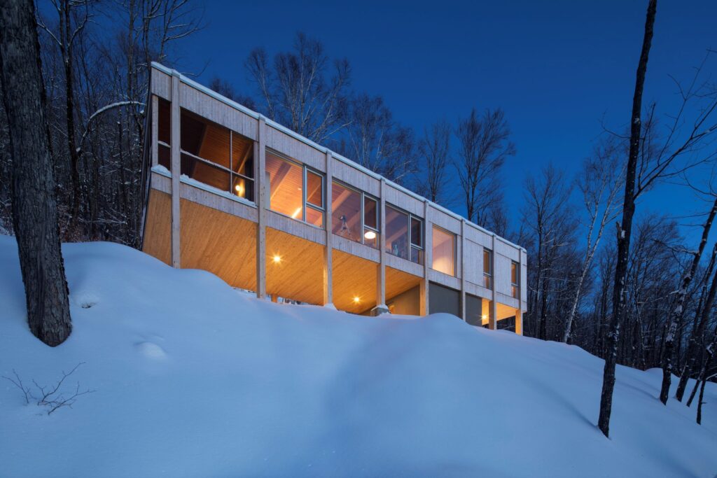 canadian wooden house