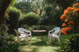 Mila : “Vos chaises en plastique sont jaunies ? J’ai quelques astuces !”