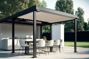 Pergola bioclimatique : combien ça coûte ? Quels avantages et inconvénients ?