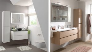 Vous avez une petite salle de bains ? Pensez grand !