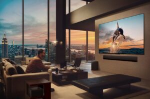 LG réinvente la télé et vire les câbles avec son OLED M5