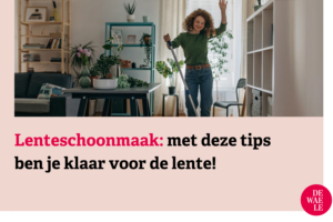 Tips voor jouw jaarlijkse lenteschoonmaak