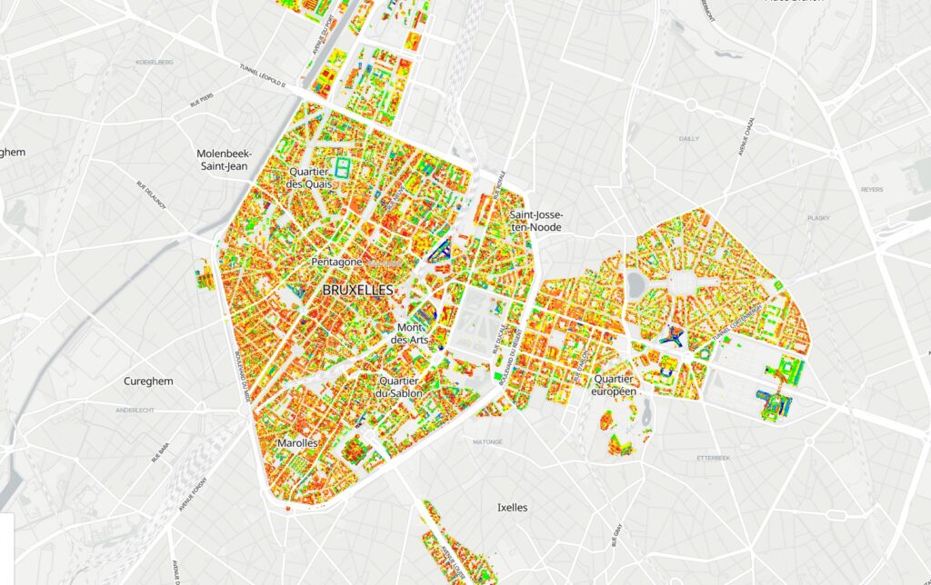 brussels map insulation