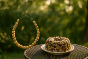 Mila : Couronnes gourmandes pour les oiseaux du jardin