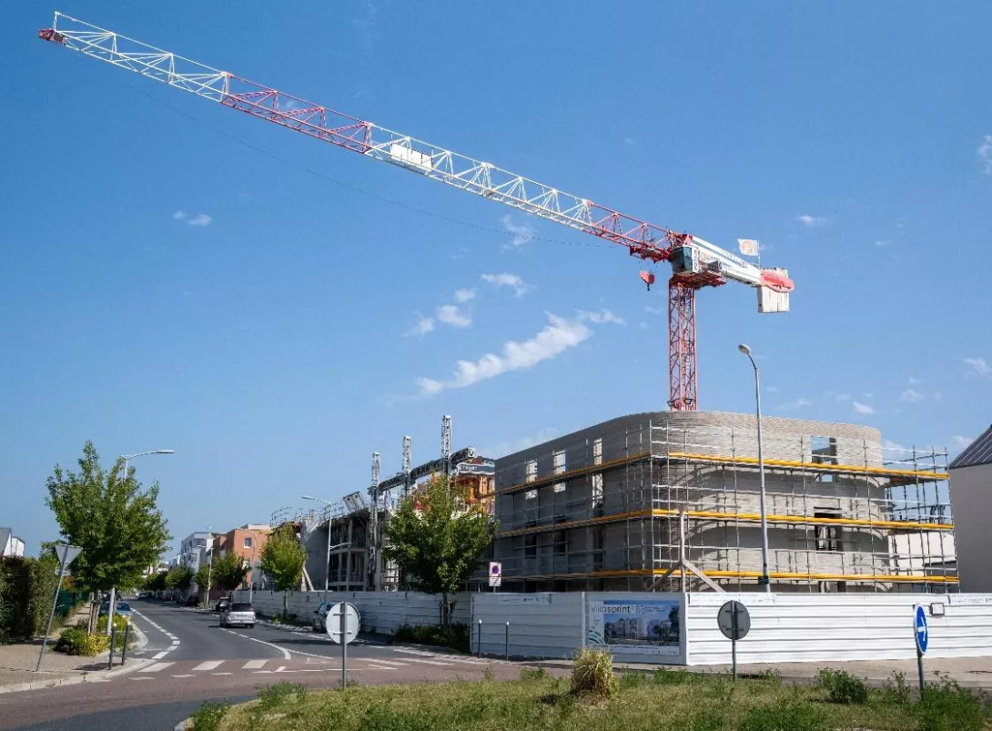 Het grootste 3D-geprinte gebouw van Europa verrijst in Frankrijk