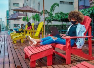 Redefining remote work: The rise of outdoor coworking spaces in Sao Paulo