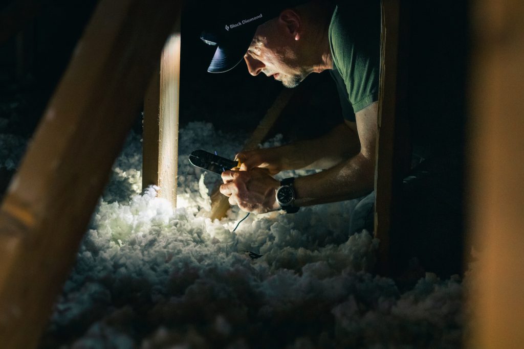 insulating attic