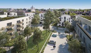 Îlot Saint-Roch : saluez la collégiale de Nivelles depuis votre balcon !