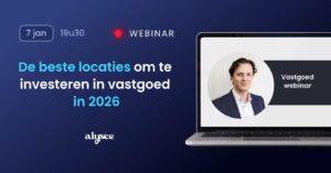 De beste locaties om te investeren in vastgoed in 2026? Ontdek het in deze gratis webinar!