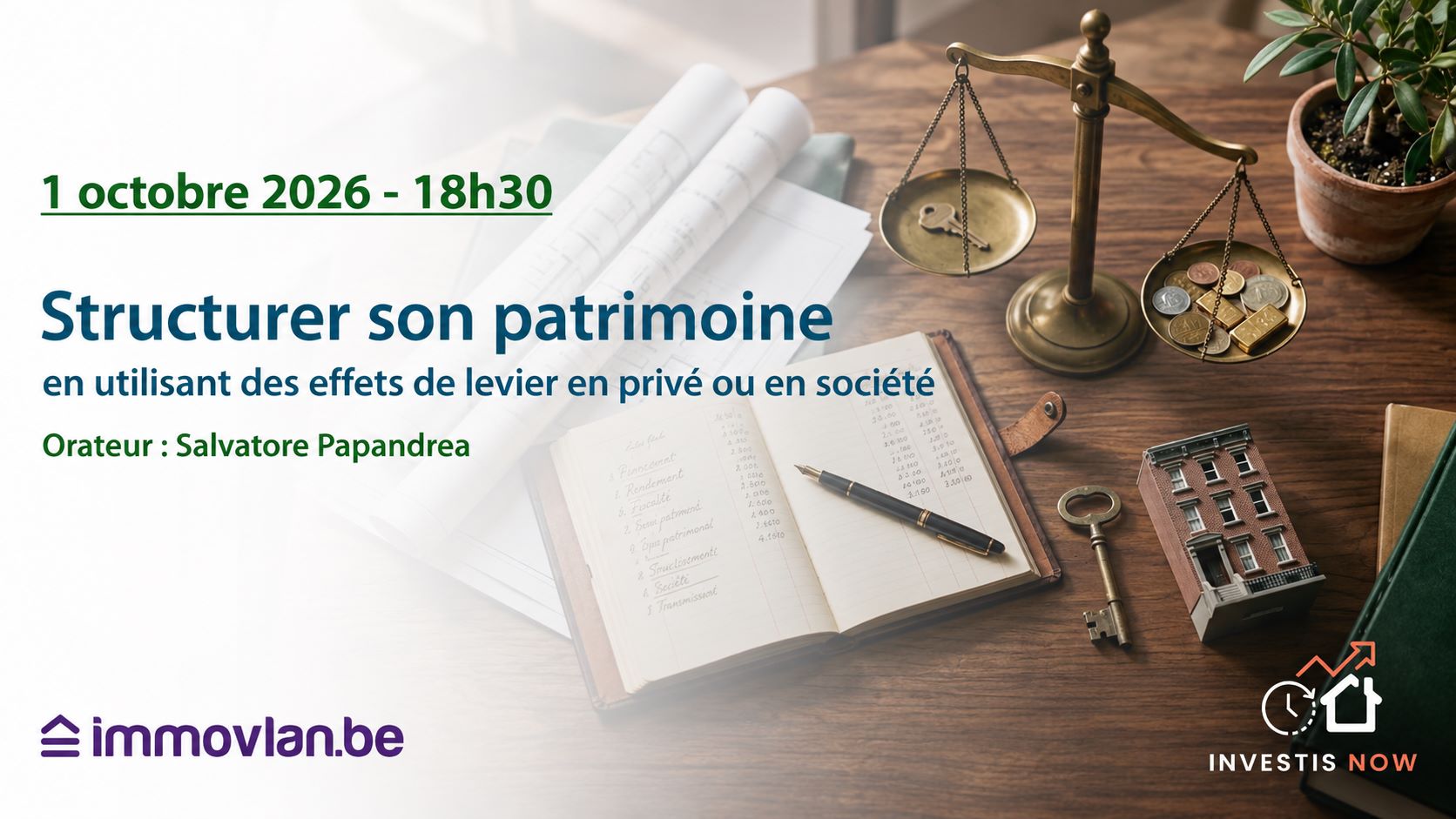 Immobilier : la conférence qui peut changer votre façon d’investir