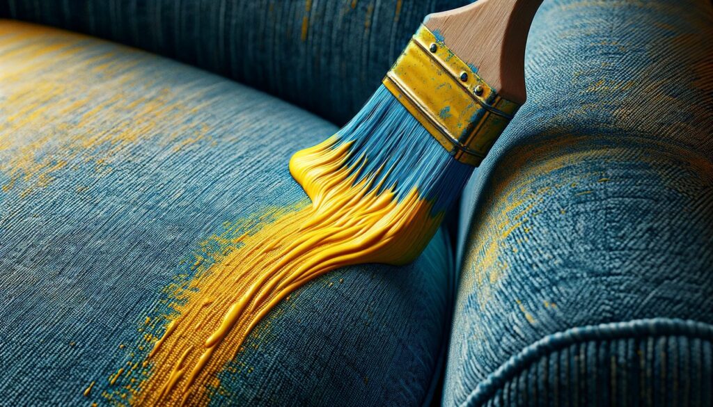 paint sofa cloth