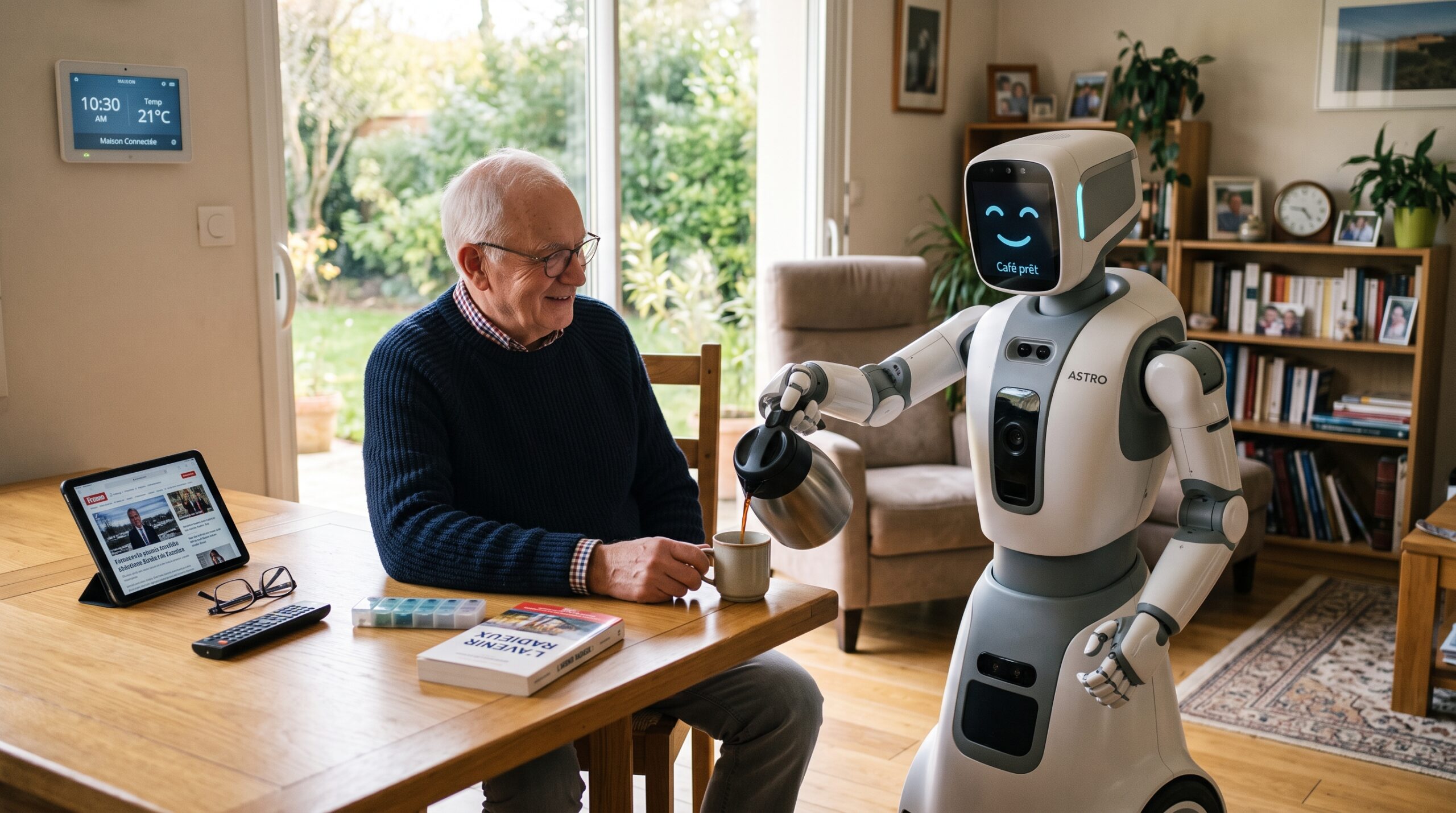 Langer thuis wonen: zijn onze woningen erop voorzien? Robots kunnen misschien helpen…