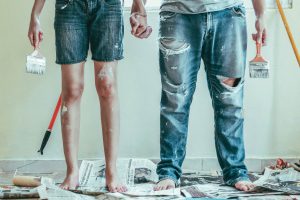 Can tenants repaint their rented property in Belgium?