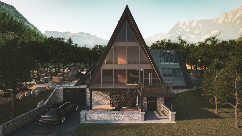 A-frame house