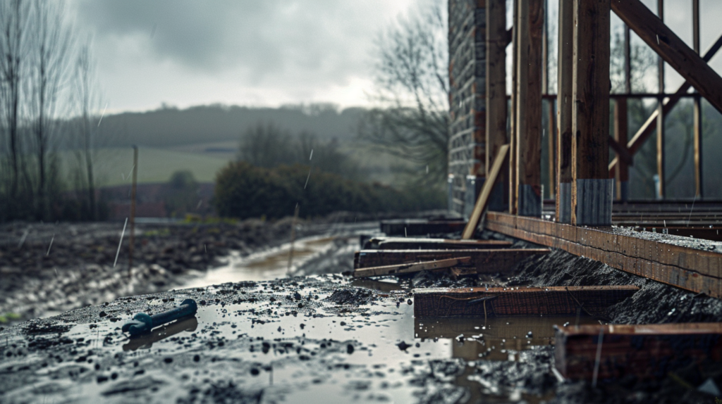 rain worksite