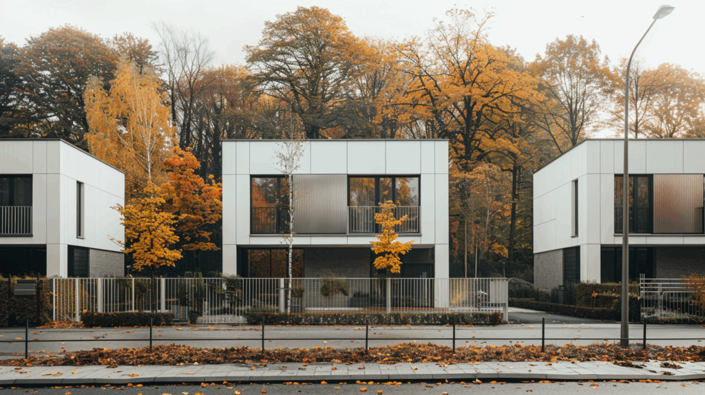 house belgium autumn