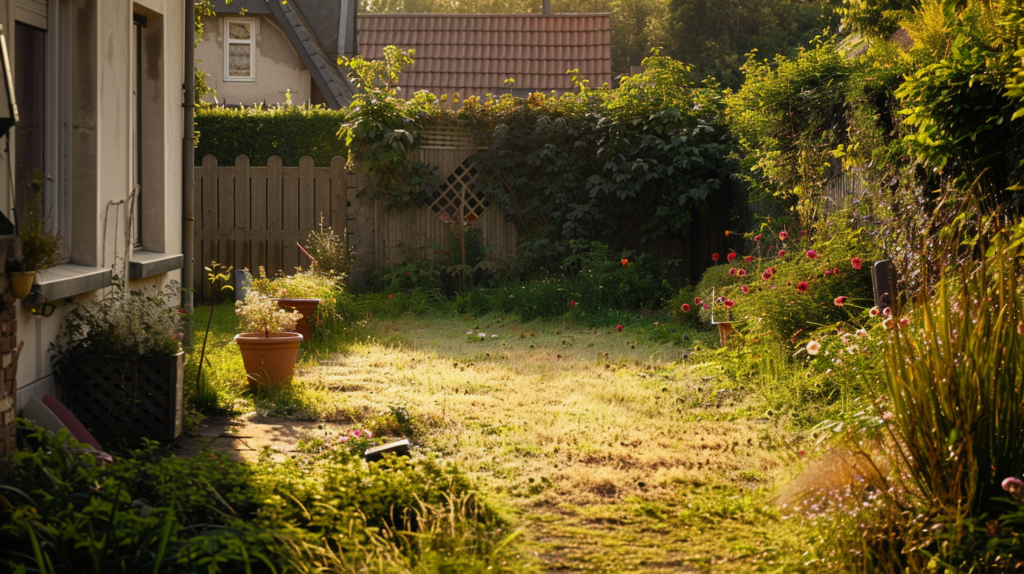 yellow lawn
