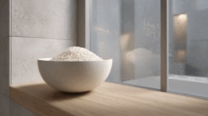 Vocht in de badkamer? Dit simpele trucje kan het verschil maken