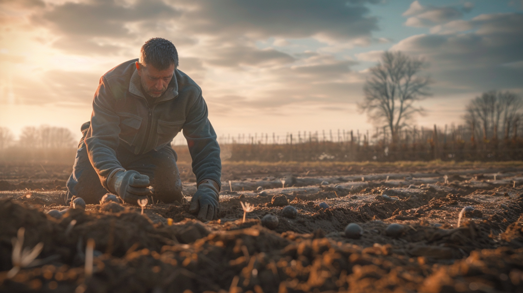 planting bulb