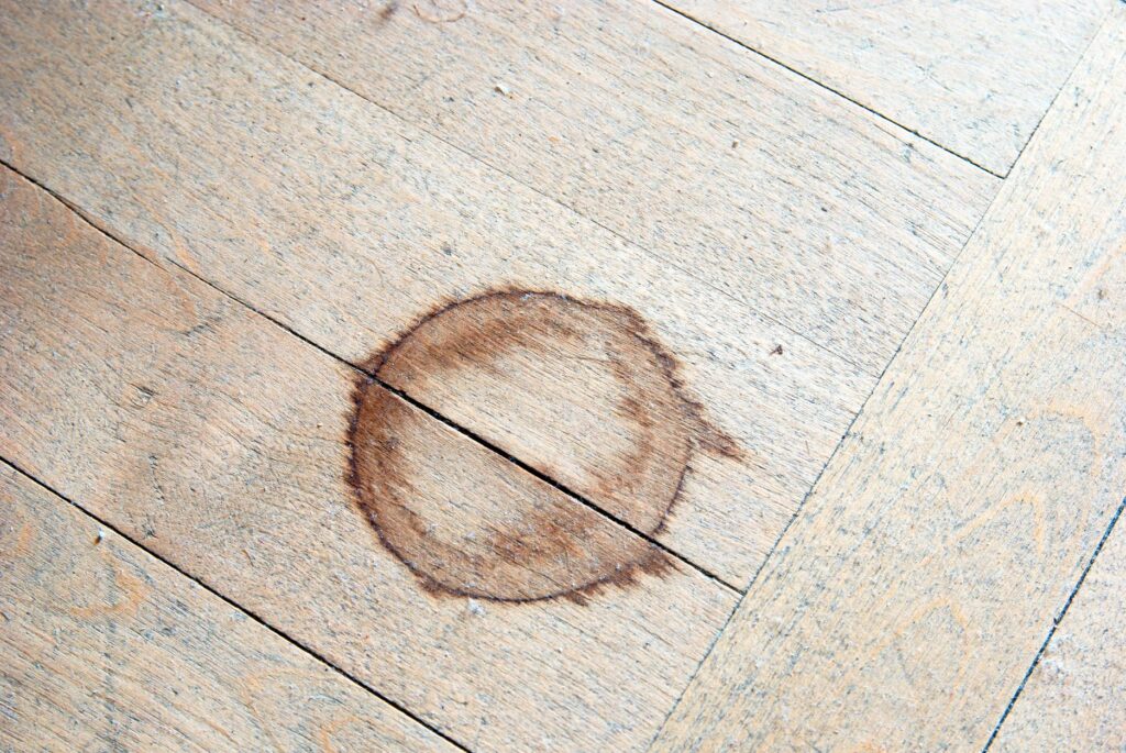 damaged wooden floor