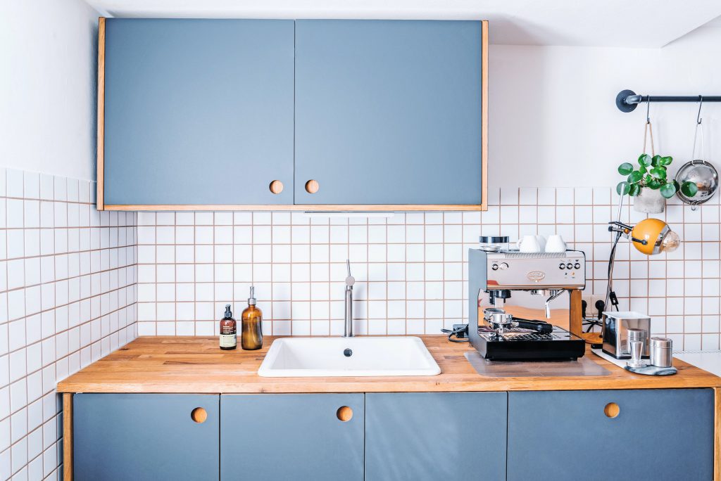 colorful kitchen